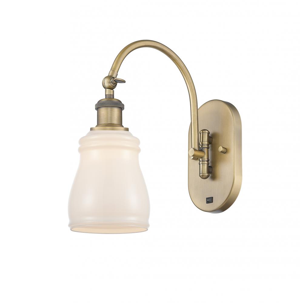 Ellery - 1 Light - 5 inch - Brushed Brass - Adjustable Swing Arm