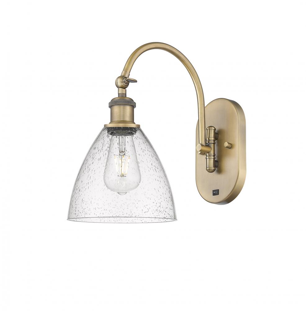 Bristol - 1 Light - 8 inch - Brushed Brass - Adjustable Swing Arm