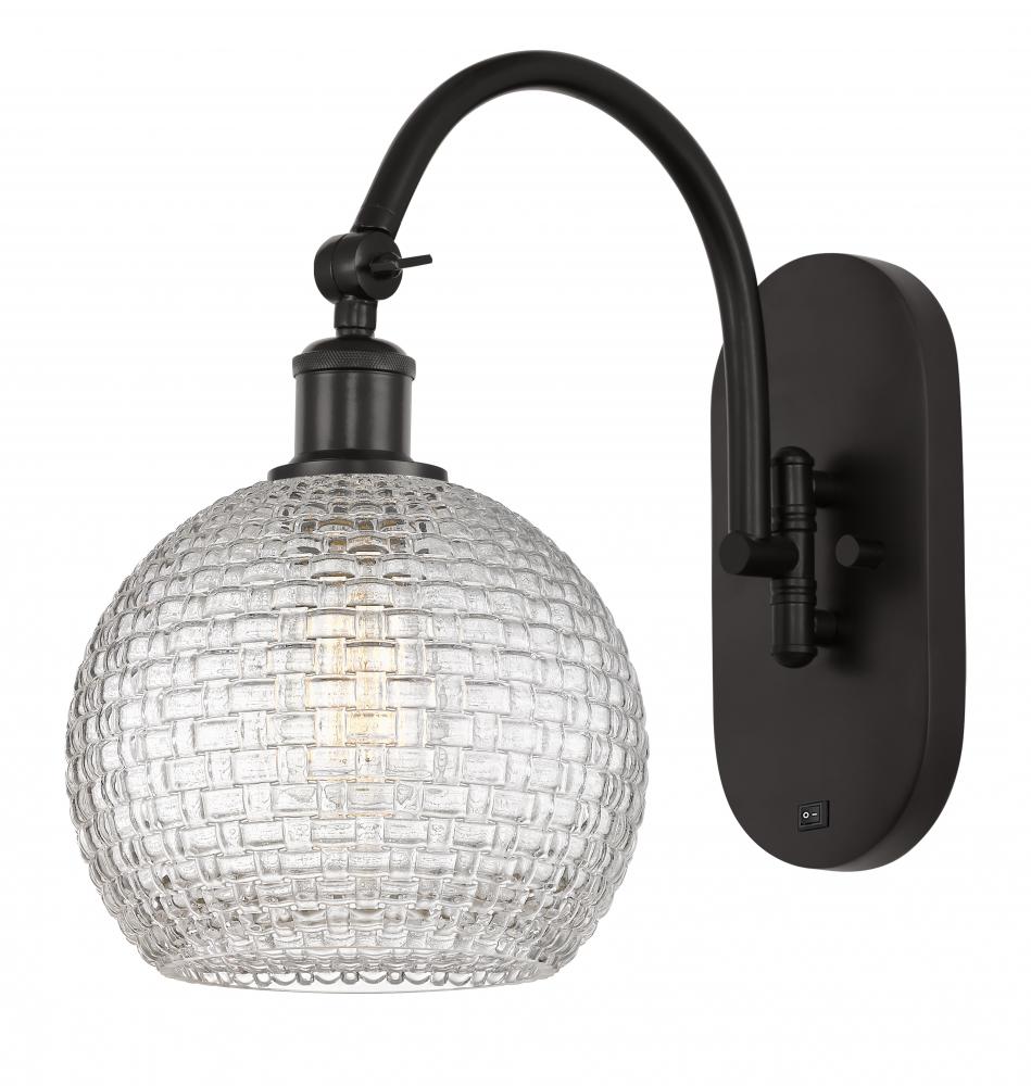 Athens - 1 Light - 8 inch - Oil Rubbed Bronze - Adjustable Swing Arm