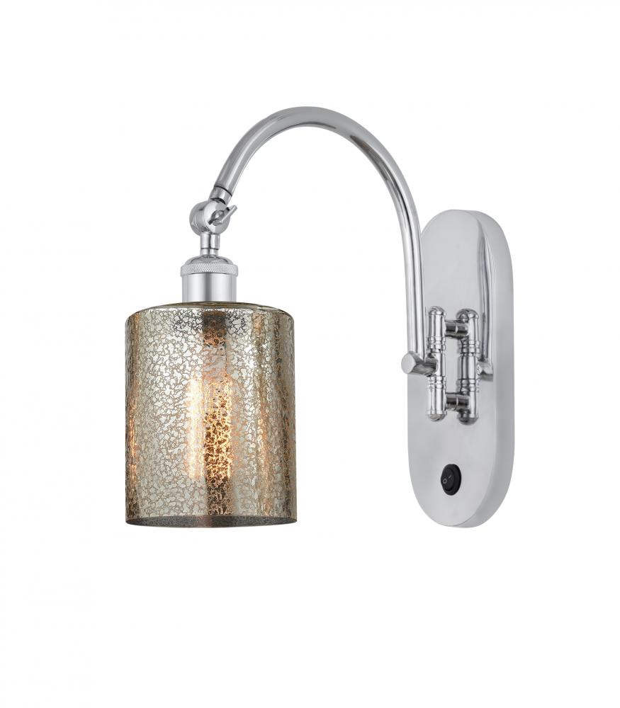 Cobbleskill - 1 Light - 5 inch - Polished Chrome - Adjustable Swing Arm