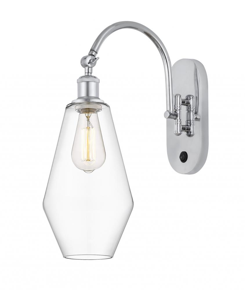 Cindyrella - 1 Light - 7 inch - Polished Chrome - Adjustable Swing Arm