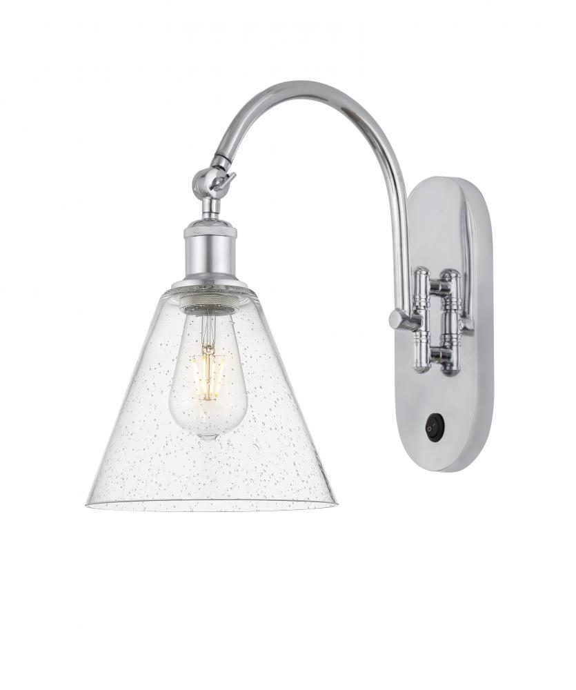 Berkshire - 1 Light - 8 inch - Polished Chrome - Adjustable Swing Arm