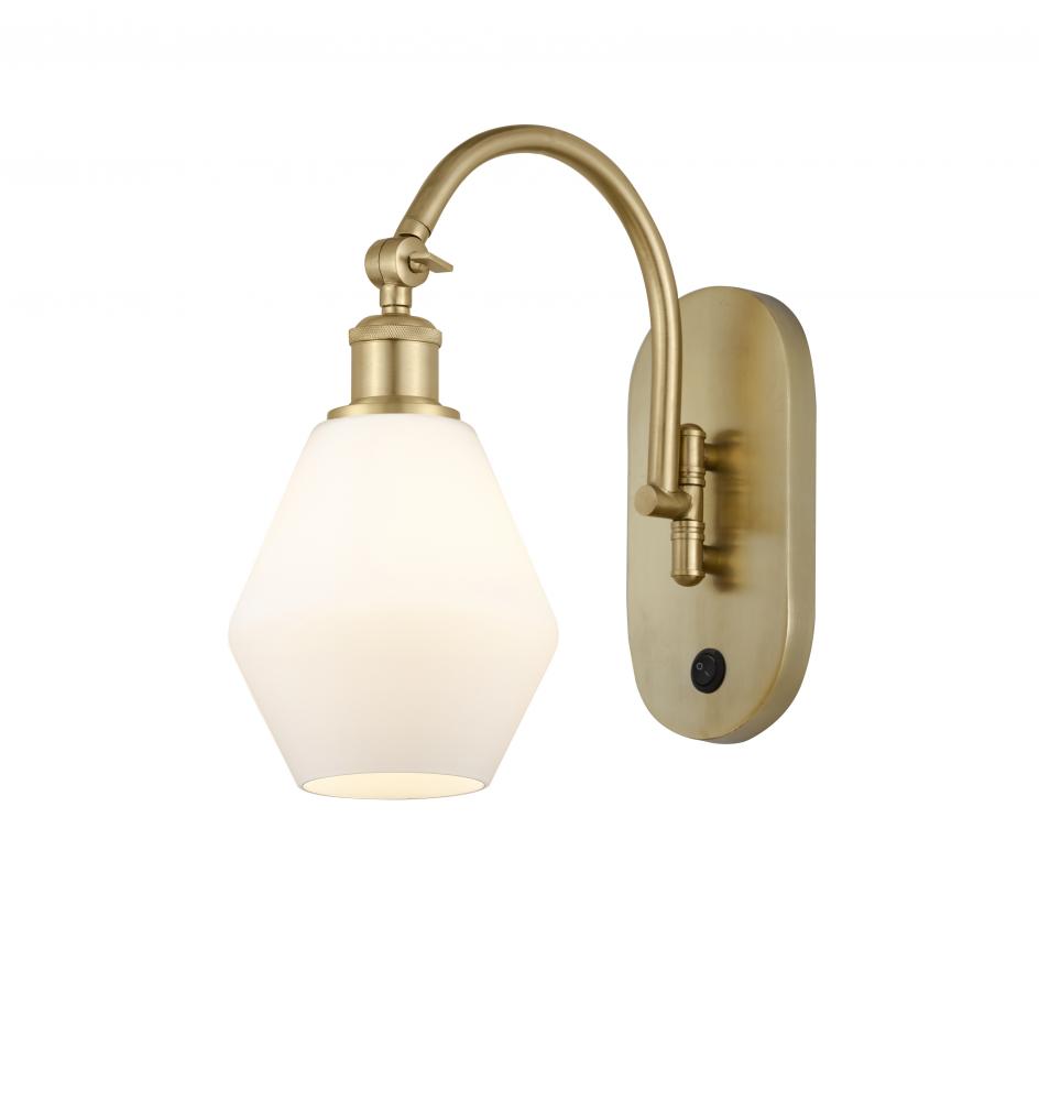 Cindyrella - 1 Light - 6 inch - Satin Gold - Adjustable Swing Arm