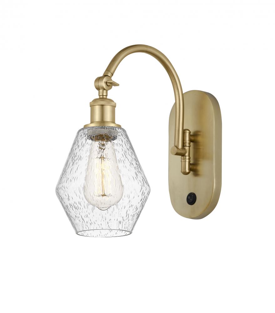 Cindyrella - 1 Light - 6 inch - Satin Gold - Adjustable Swing Arm