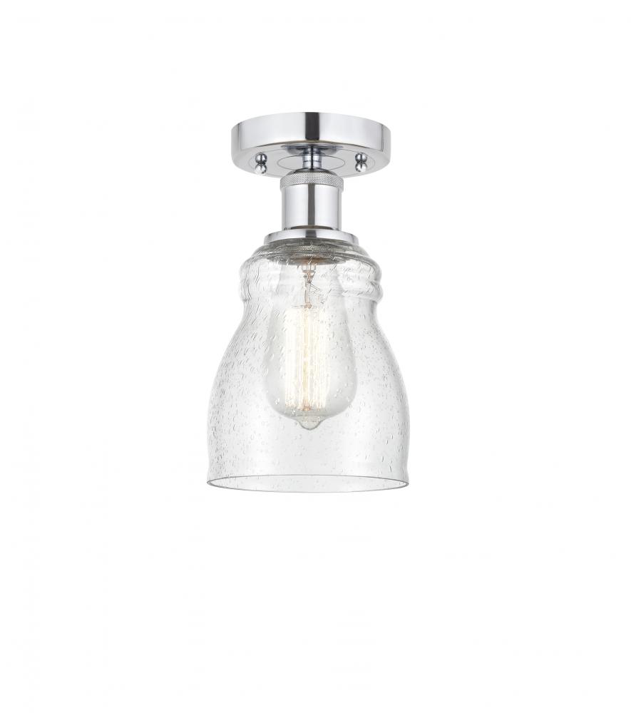 Ellery - 1 Light - 5 inch - Polished Chrome - Semi-Flush Mount