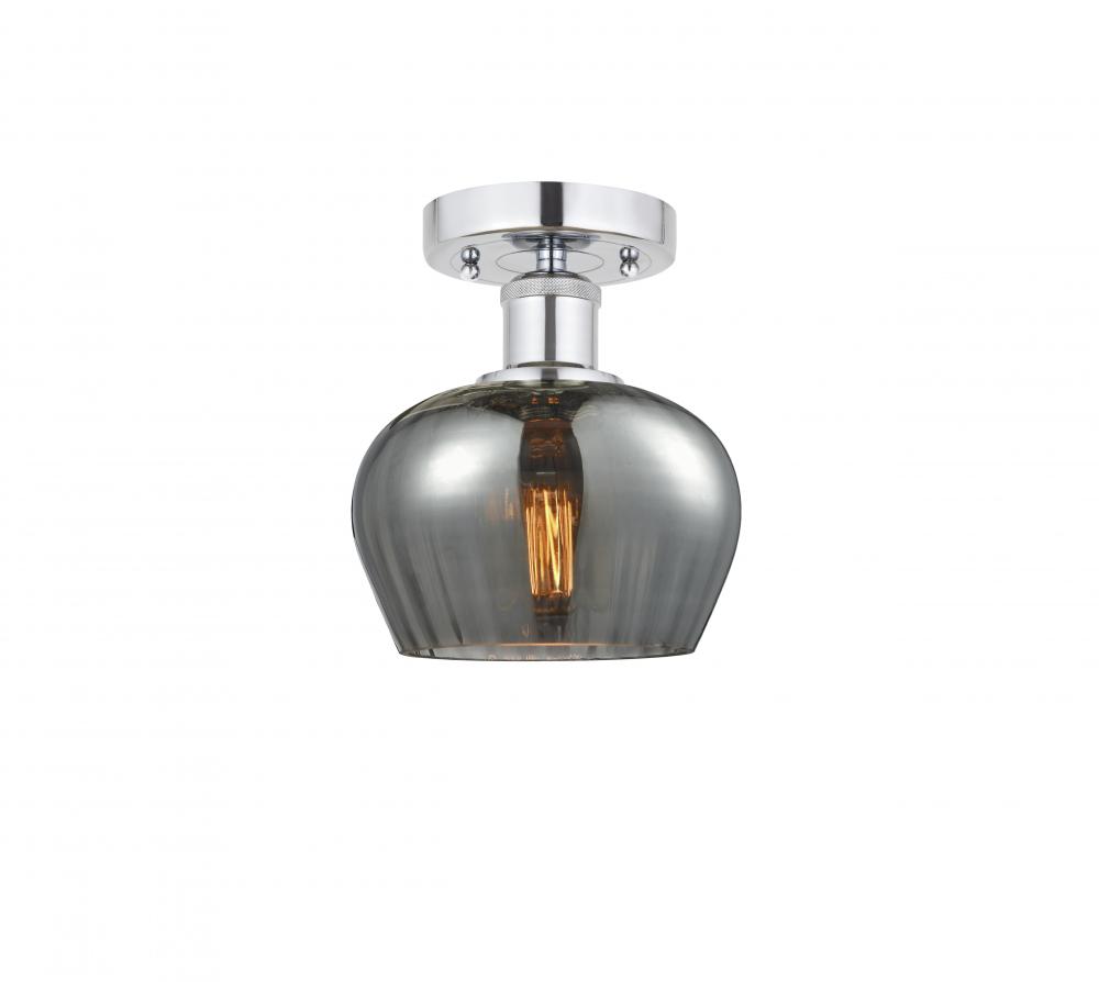 Fenton - 1 Light - 7 inch - Polished Chrome - Semi-Flush Mount