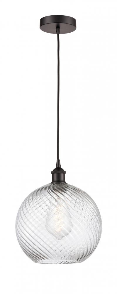 Athens Twisted Swirl Mini Pendant