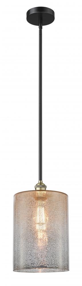 Cobbleskill - 1 Light - 9 inch - Black Antique Brass - Stem hung - Mini Pendant
