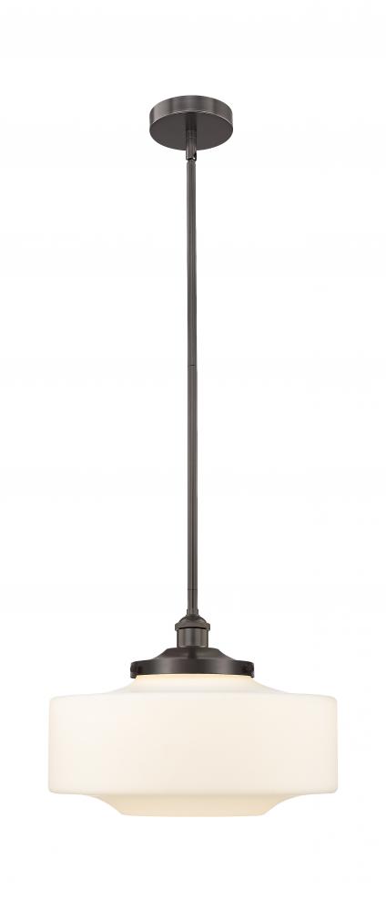 Bridgeton - 1 Light - 16 inch - Oil Rubbed Bronze - Stem Hung - Mini Pendant