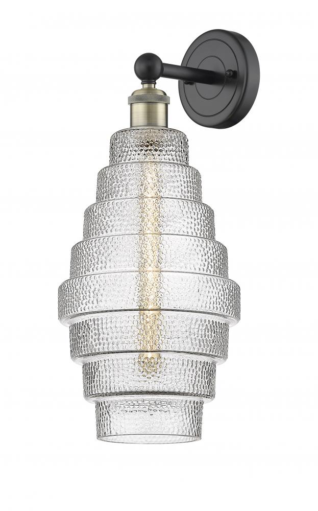 Cascade - 1 Light - 8 inch - Black Antique Brass - Sconce