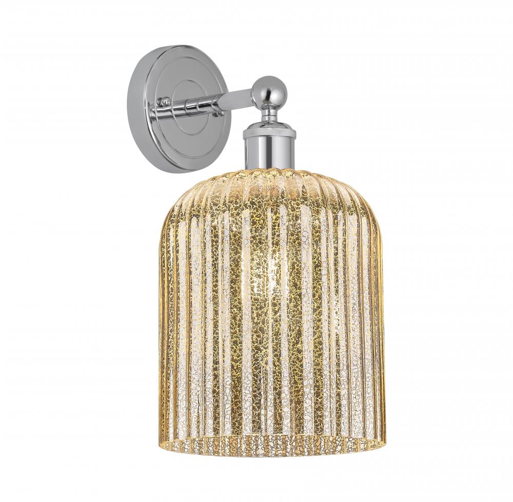 Bridal Veil - 1 Light - 5 inch - Polished Chrome - Sconce