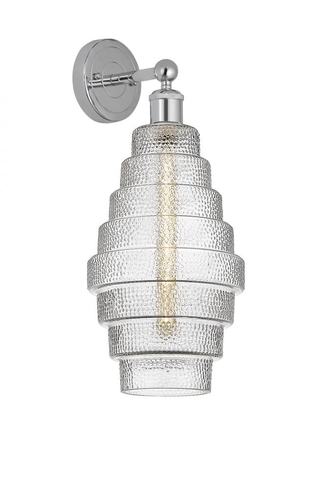 Cascade - 1 Light - 8 inch - Polished Chrome - Sconce