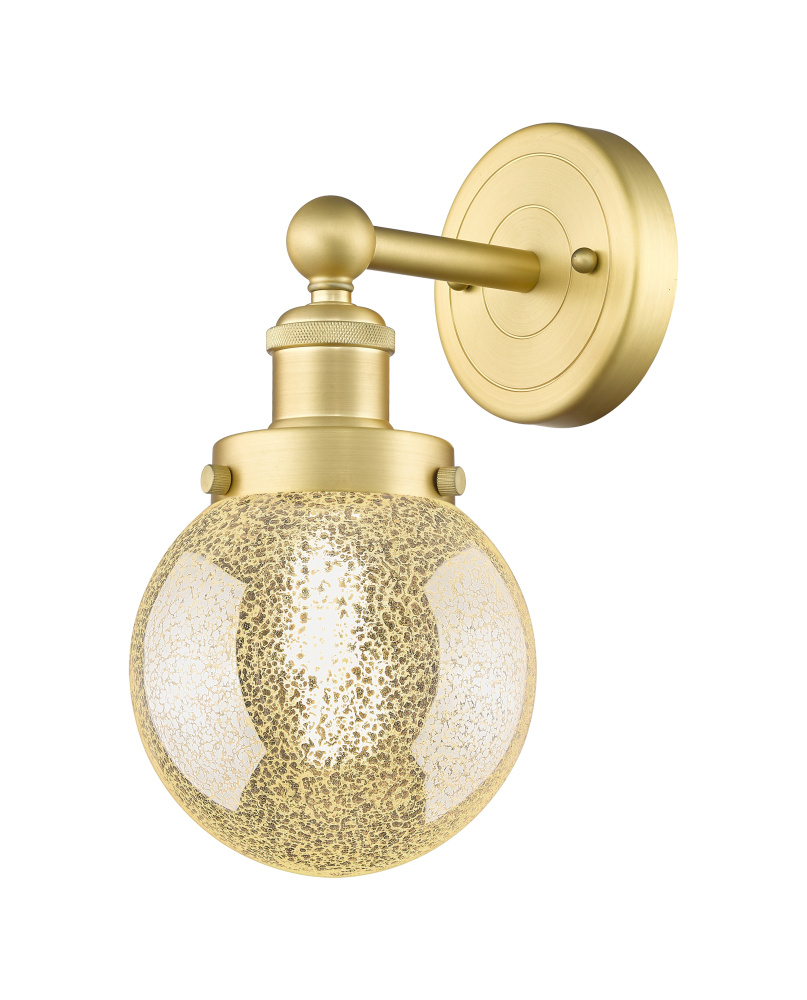 Beacon - 1 Light - 6 inch - Satin Gold - Sconce