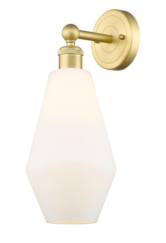 Cindyrella - 1 Light - 7 inch - Satin Gold - Sconce