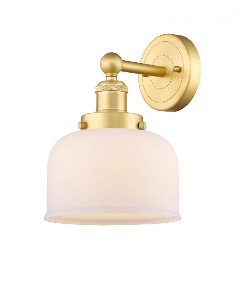 Bell - 1 Light - 8 inch - Satin Gold - Sconce