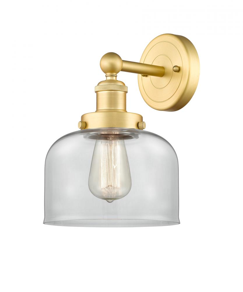 Bell - 1 Light - 8 inch - Satin Gold - Sconce