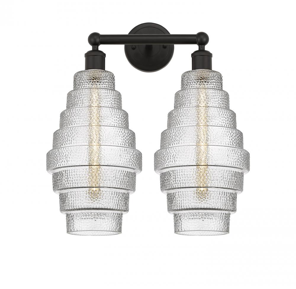 Cascade - 2 Light - 17 inch - Oil Rubbed Bronze - Bath Vanity Light