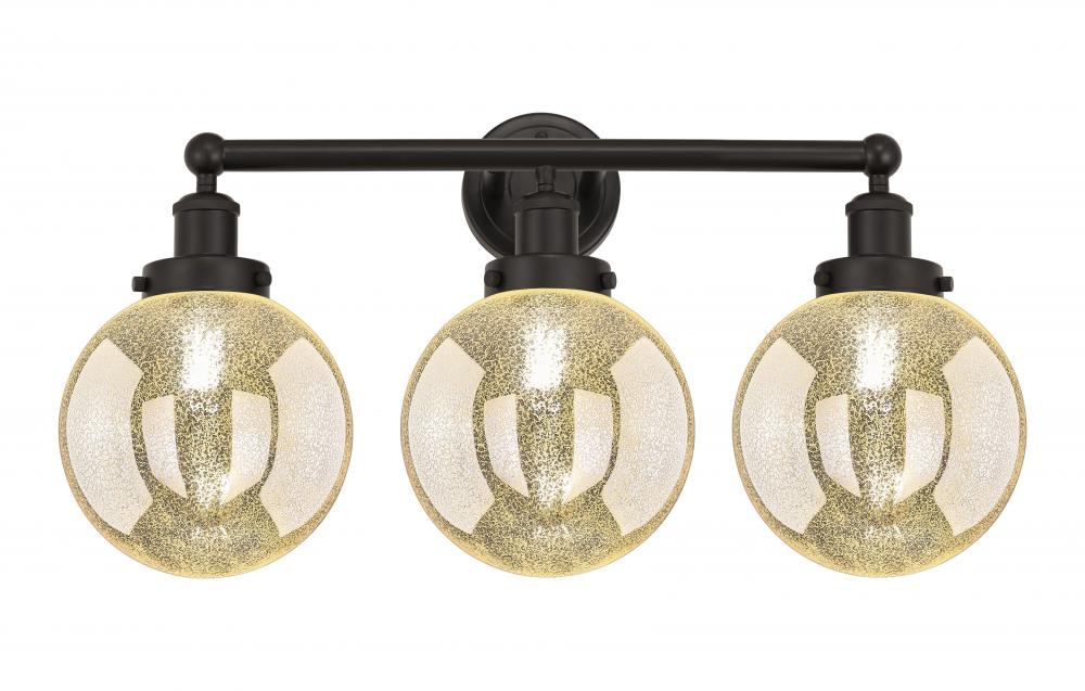 Beacon - 3 Light - 26 inch - Oil Rubbed Bronze - Bath Vanity Light