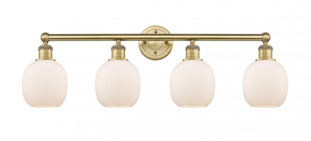 Belfast - 4 Light - 33 inch - Brushed Brass - Bath Vanity Light