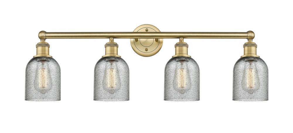 Caledonia - 4 Light - 32 inch - Brushed Brass - Bath Vanity Light