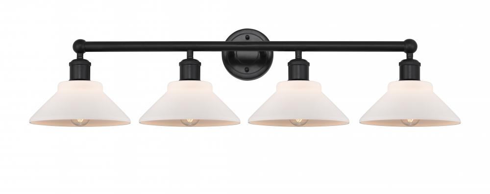 Orwell - 4 Light - 35 inch - Matte Black - Bath Vanity Light