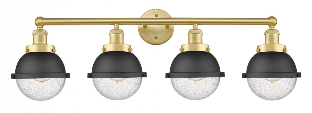 Edison - 4 Light - 34 inch - Satin Gold - Bath Vanity Light