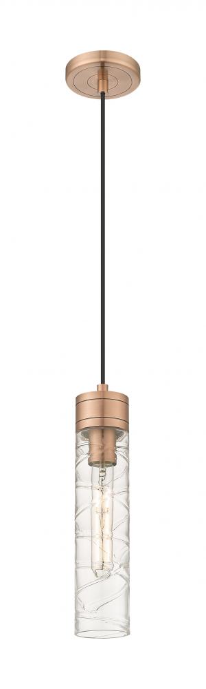 Boreas - 1 Light - 3 inch - Antique Copper - Cord Hung - Mini Pendant