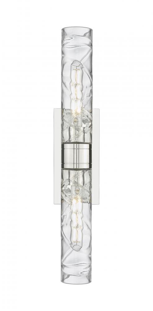 Boreas - 2 Light - 24 inch - Polished Nickel - Bath Vanity Light