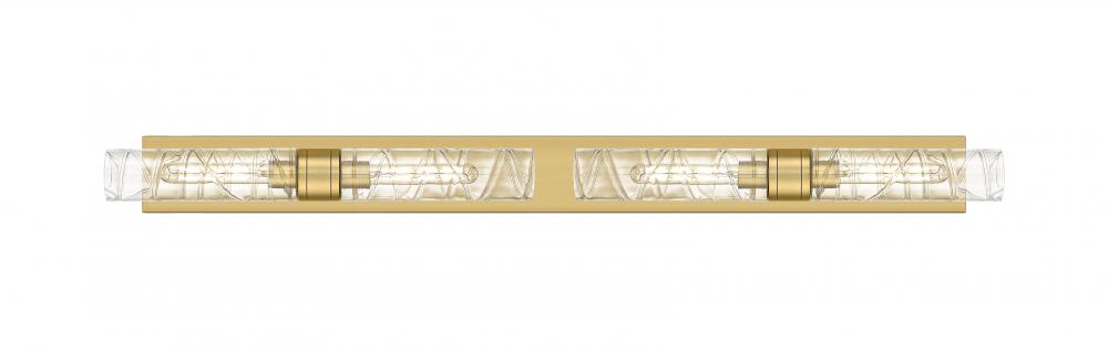 Boreas - 4 Light - 51 inch - Brushed Brass - Bath Vanity Light