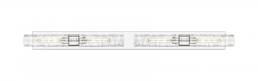 Boreas - 4 Light - 51 inch - Polished Chrome - Bath Vanity Light