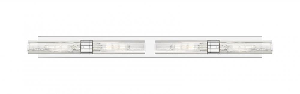 Boreas - 4 Light - 51 inch - Polished Chrome - Bath Vanity Light