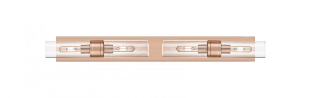Boreas - 4 Light - 39 inch - Antique Copper - Bath Vanity Light
