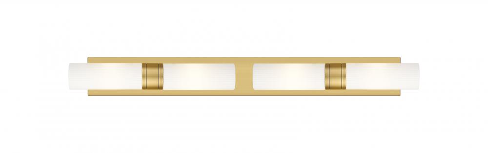 Boreas - 4 Light - 39 inch - Brushed Brass - Bath Vanity Light