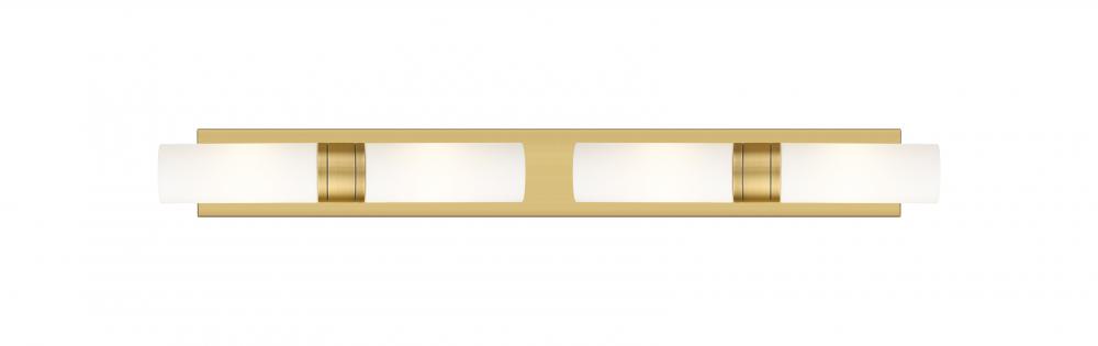 Boreas - 4 Light - 39 inch - Brushed Brass - Bath Vanity Light