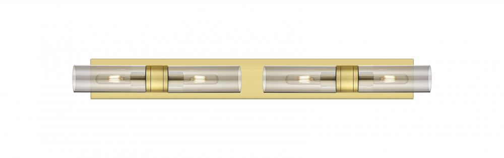 Boreas - 4 Light - 39 inch - Satin Gold - Bath Vanity Light