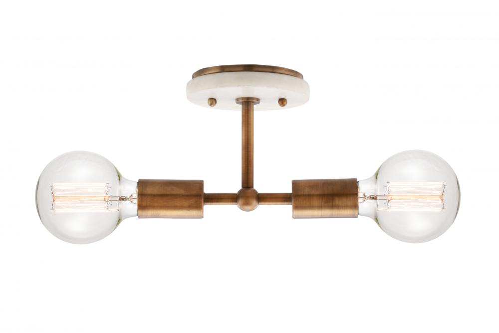 Elina 2 Light Sconce or Flushmount