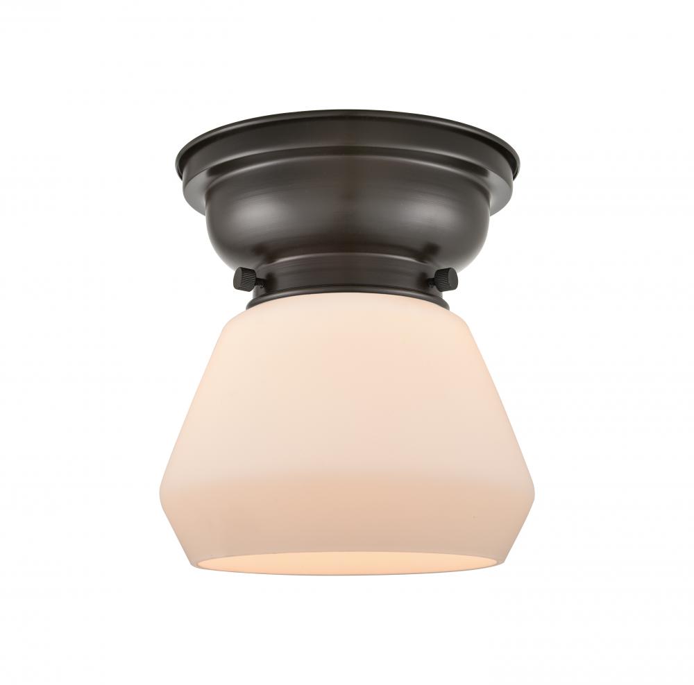 Fulton - 1 Light - 7 inch - Oil Rubbed Bronze - Flush Mount