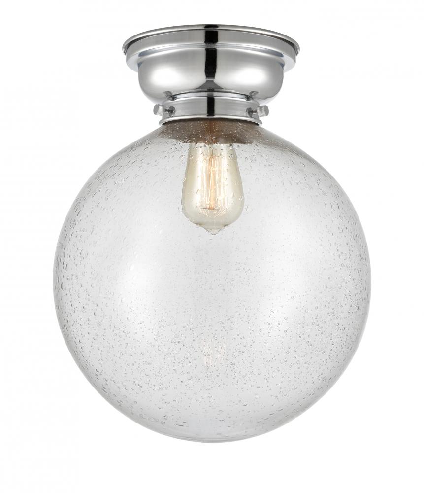 Beacon - 1 Light - 12 inch - Polished Chrome - Flush Mount