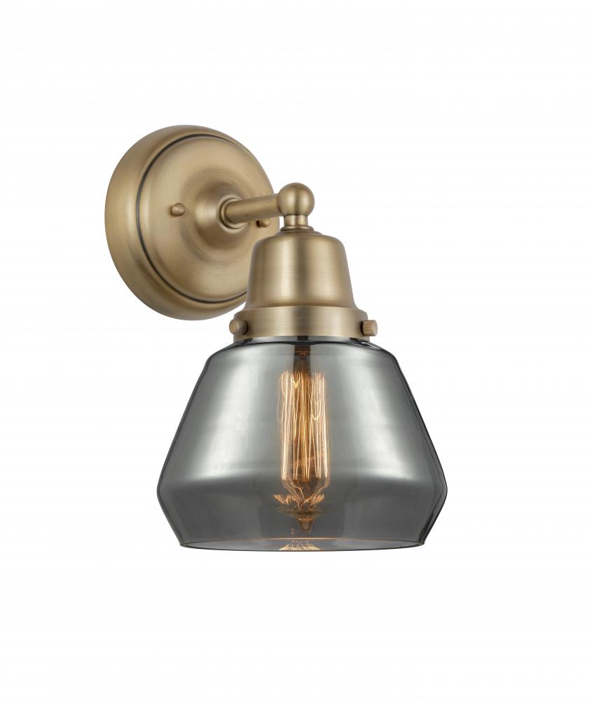 Fulton - 1 Light - 7 inch - Brushed Brass - Sconce