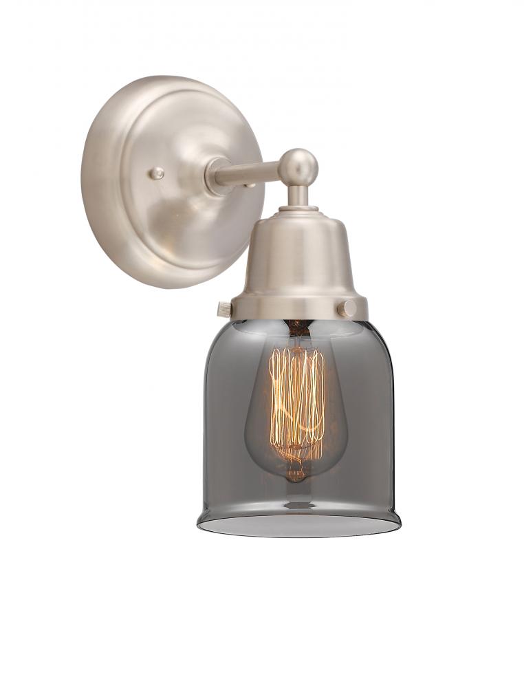 Bell - 1 Light - 5 inch - Brushed Satin Nickel - Sconce