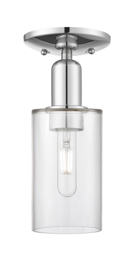 Clymer - 1 Light - 4 inch - Polished Chrome - Semi-Flush Mount