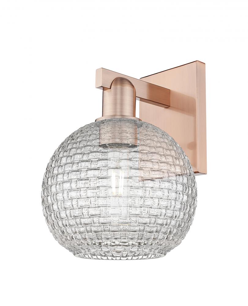 Athens - 1 Light - 8 inch - Antique Copper - Sconce