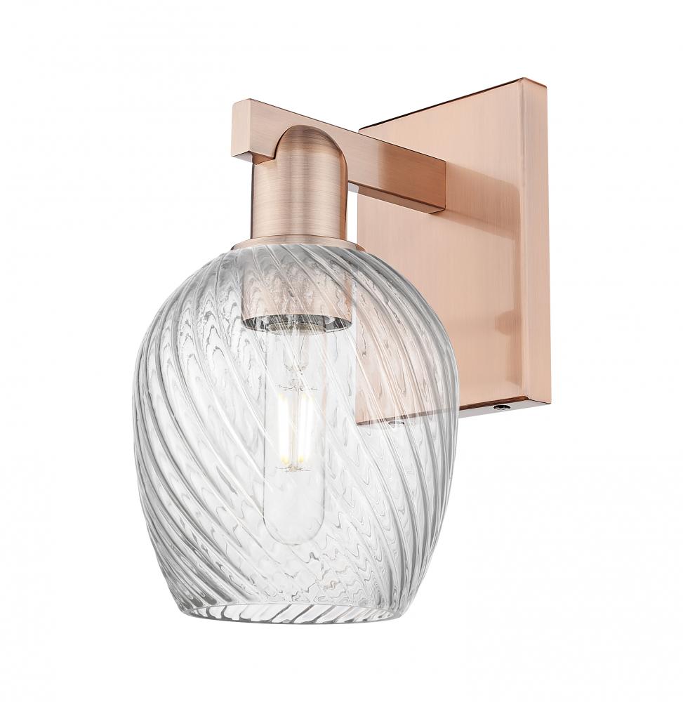 Salina - 1 Light - 6 inch - Antique Copper - Sconce