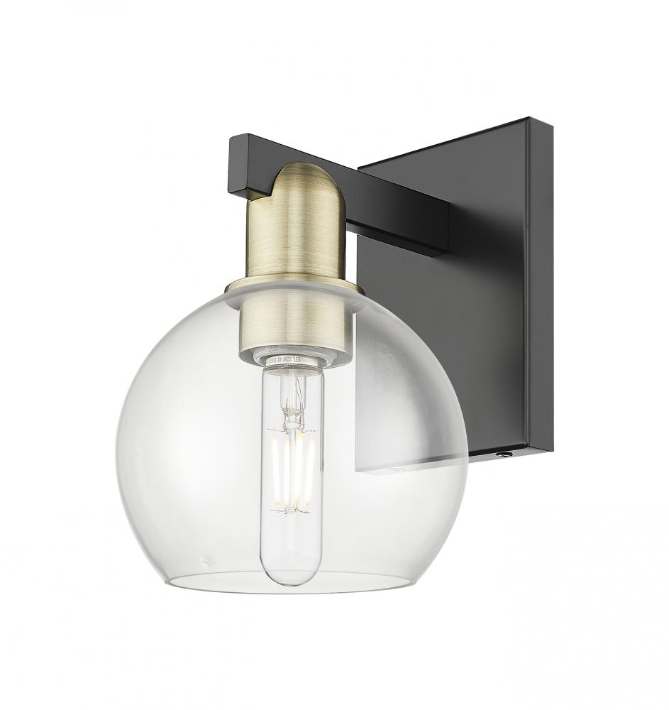 Athens - 1 Light - 6 inch - Black Antique Brass - Sconce