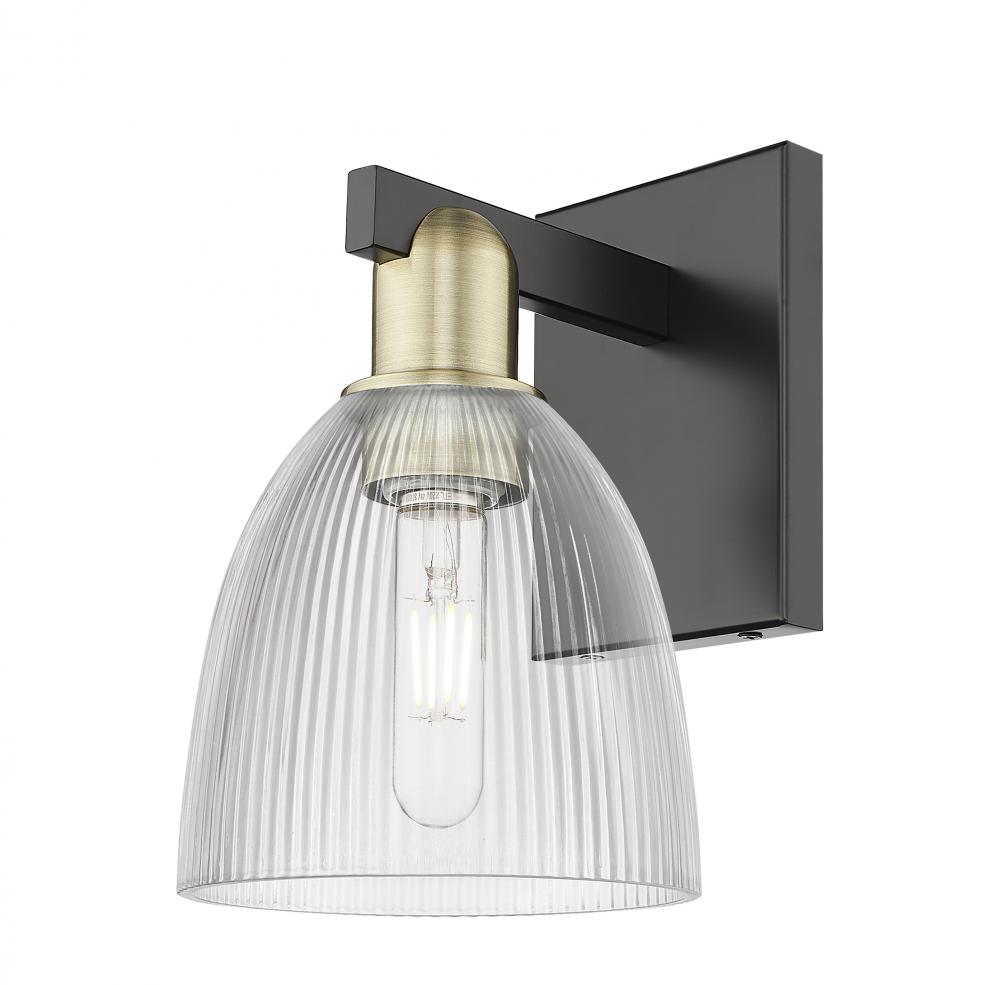 Castile - 1 Light - 6 inch - Black Antique Brass - Sconce