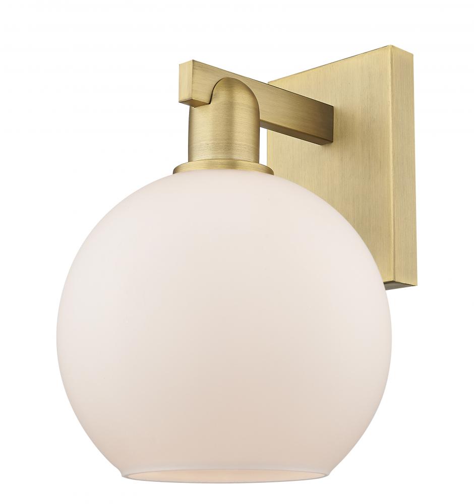 Athens - 1 Light - 8 inch - Brushed Brass - Sconce