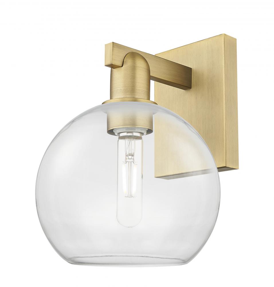 Athens - 1 Light - 8 inch - Brushed Brass - Sconce