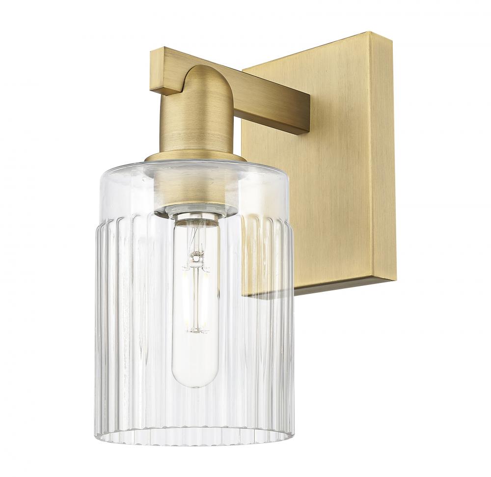 Hadley - 1 Light - 5 inch - Brushed Brass - Sconce