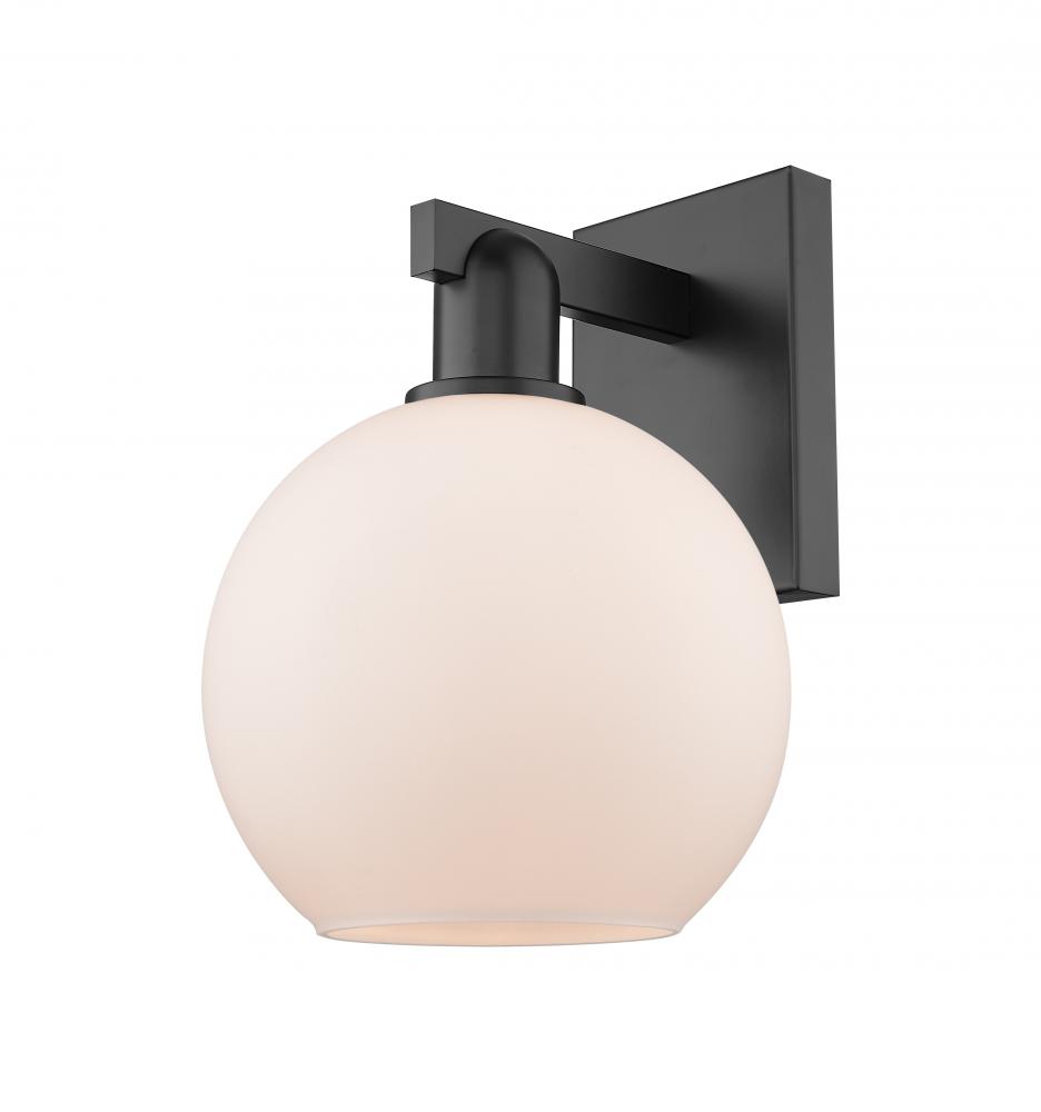 Athens - 1 Light - 8 inch - Matte Black - Sconce