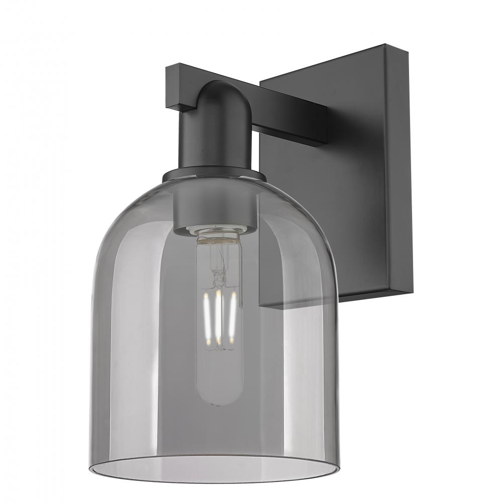 Bella - 1 Light - 6 inch - Matte Black - Sconce